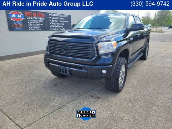 2014 TOYOTA TUNDRA CREWMAX PLATINUM - - by dealer for sale in Barberton, OH – photo 2
