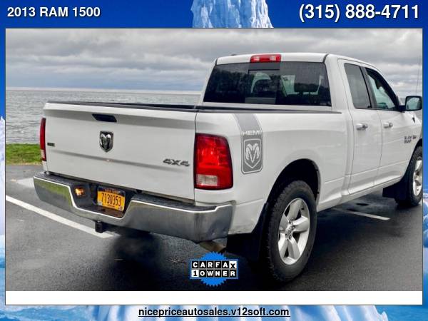 2013 Ram 1500 4WD Quad Cab 140.5" SLT - cars & trucks - by dealer -... for sale in new haven, NY – photo 12