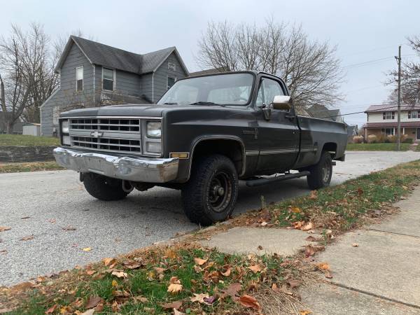 1987 Chevy k10 3/4 ton 4x4 - cars & trucks - by owner - vehicle... for sale in Lafayette, IN – photo 2