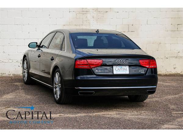 2013 A8 L Quattro 4.0T V8 w/Night Vision, Tons of Technology! 20" Rims for sale in Eau Claire, MN – photo 10