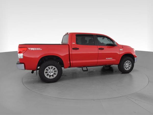 2012 Toyota Tundra CrewMax Pickup 4D 5 1/2 ft pickup Red - FINANCE -... for sale in Topeka, KS – photo 12