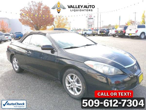 Just 166/mo - 2007 Toyota Camry Solara Convertible - 77, 517 Miles for sale in Spokane Valley, WA – photo 3