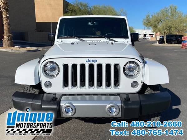 2017 JEEP WRANGLER UNLIMITED SAHARA ~ LOW MILES ~ LOADED ~ EASY FINA... for sale in Tempe, CA – photo 2