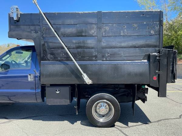 08 Ford F550 XL Dump Truck High Sides Lift Gate Diesel 119K SK: 13939 for sale in Boston, MA – photo 11