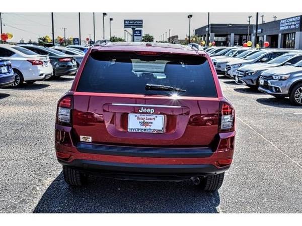 2016 Jeep Compass Sport suv Deep Cherry Red Crystal for sale in El Paso, TX – photo 4