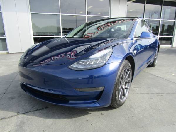 2020 *Tesla* *Model 3* *Long Range AWD* Deep Blue Me - cars & trucks... for sale in Omaha, NE – photo 3