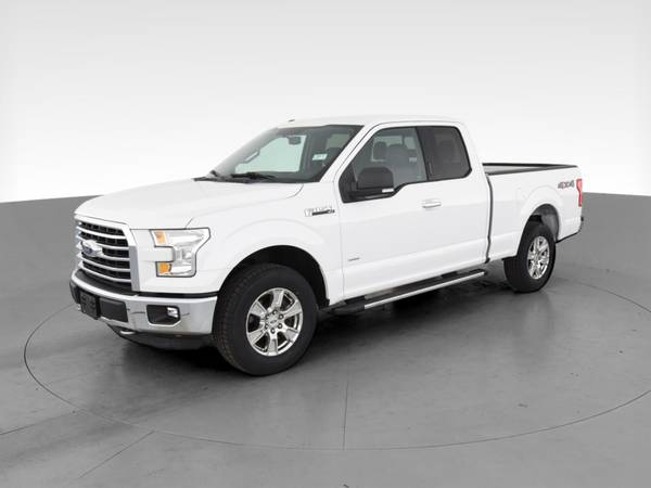 2015 Ford F150 Super Cab XLT Pickup 4D 6 1/2 ft pickup White -... for sale in Revere, MA – photo 3