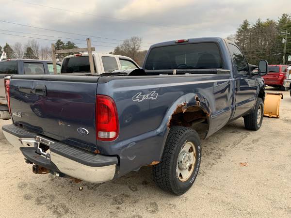 2006 Ford F-250 4x4 Gas 106k WITH FISHER PLOW - cars & trucks - by... for sale in Exeter, NH – photo 3