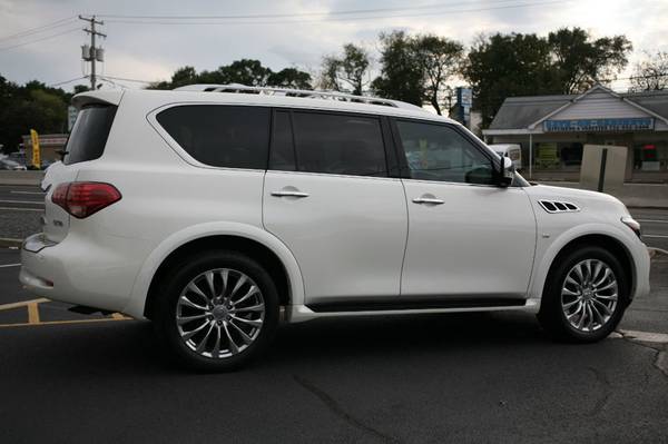 2016 *INFINITI* *QX80* *4WD 4dr* Majestic White for sale in south amboy, NJ – photo 7