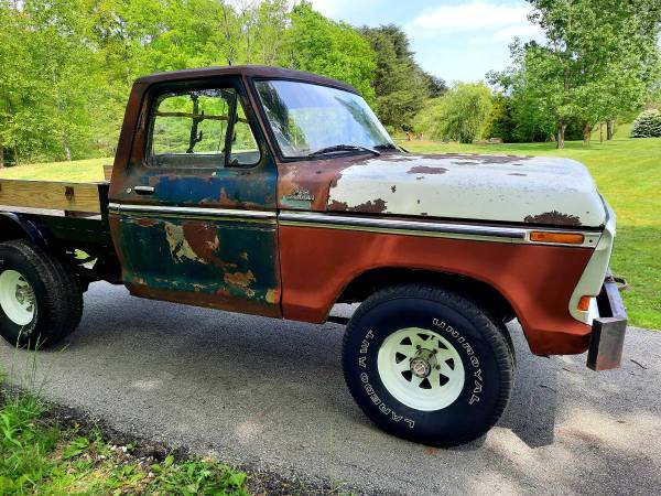 1978 Ford F150 short bed 4x4! Tilt flatbed 351M Work horse! - cars for sale in Other, IN – photo 6