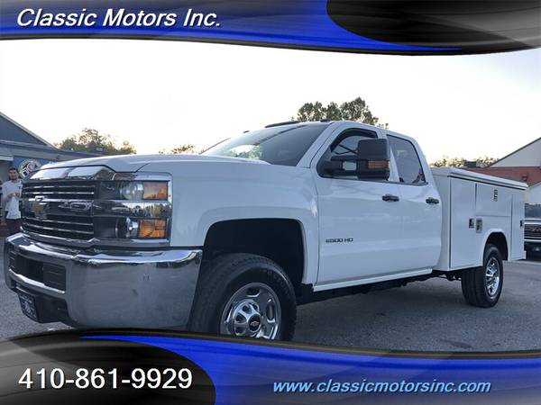 2017 Chevrolet Silverado 2500 CREW CAB W/T UTILITY 4x4 1-OWNER!!!! -... for sale in Finksburg, District Of Columbia – photo 2