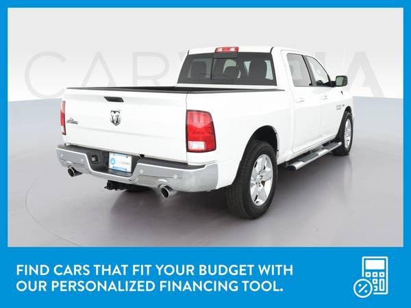 2017 Ram 1500 Crew Cab Big Horn Pickup 4D 5 1/2 ft pickup White for sale in Springfield, MA – photo 8