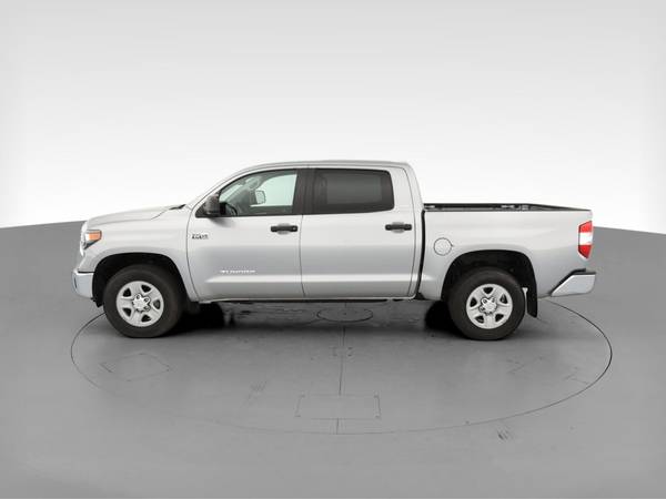 2019 Toyota Tundra CrewMax SR5 Pickup 4D 5 1/2 ft pickup Silver - -... for sale in Greensboro, NC – photo 5