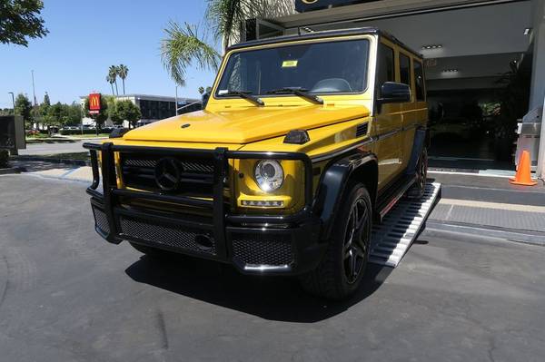 2016 Mercedes Benz G63 Solarbeam Yellow Very Rare Must See - cars & for sale in Costa Mesa, CA – photo 2