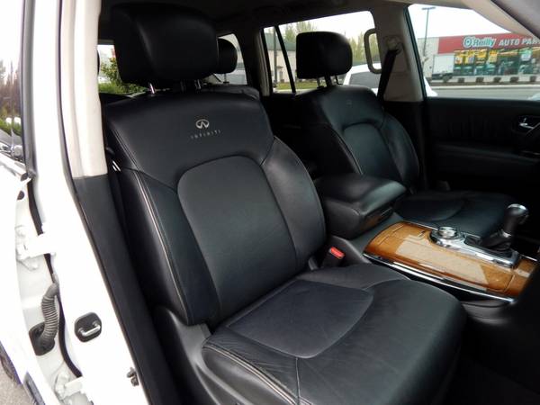 Clean Carfax 2012 Infiniti QX56 4WD w/3rd Row Seat + FULLY LOADED -... for sale in Auburn, WA – photo 20