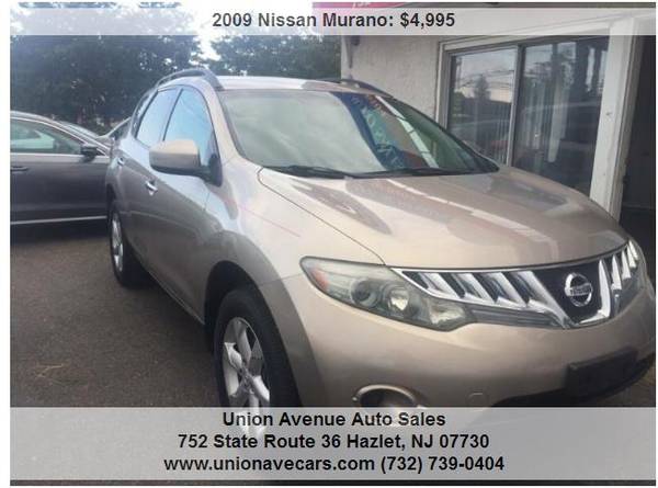 2009 Nissan Murano S AWD 4dr SUV 140863 Miles for sale in Hazlet, NJ