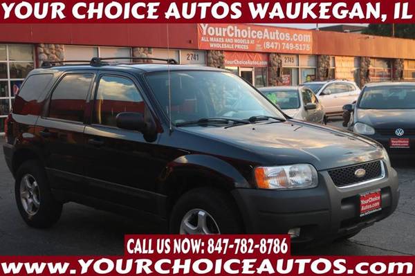 2003 *FORD* *ESCAPE XLT* POPULAR 1OWNER CD ALLOY GOOD TIRES D46629 for sale in WAUKEGAN, IL – photo 3