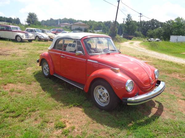 1979 VOLKSWAGEN BEETLE CONVERTIBLE - cars & trucks - by dealer -... for sale in Greenville, SC – photo 3
