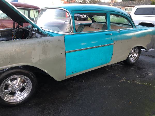 !!!!!!1956 Chevy 2 dr post Barn find!!!!!! - cars & trucks - by... for sale in Beaverton, CA