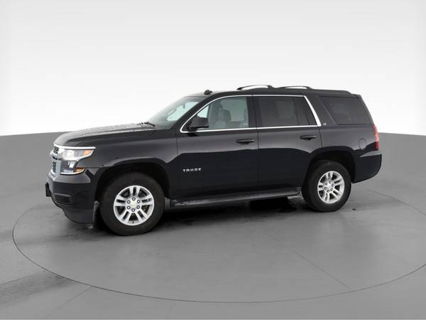 2015 Chevy Chevrolet Tahoe LT Sport Utility 4D suv Black - FINANCE -... for sale in Appleton, WI – photo 4
