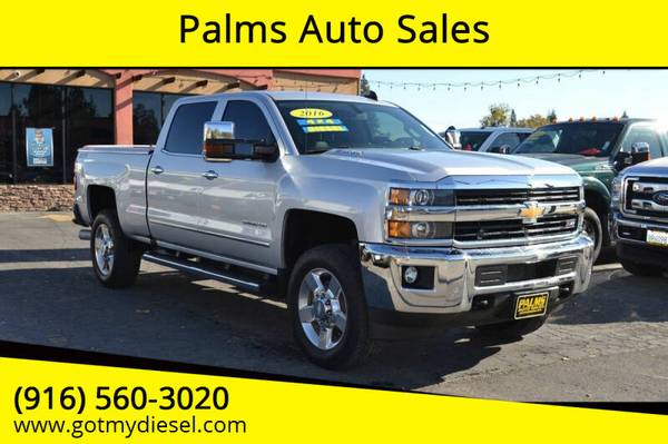 2016 Chevrolet Silverao 2500 LTZ Z71 4x4 Duramax Lifted Diesel -... for sale in Citrus Heights, CA