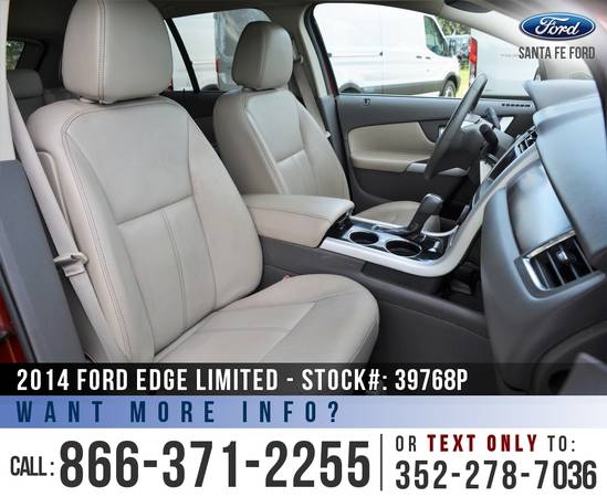 *** 2014 FORD EDGE LIMITED SUV *** Cruise - Leather Seats - SYNC for sale in Alachua, FL – photo 23