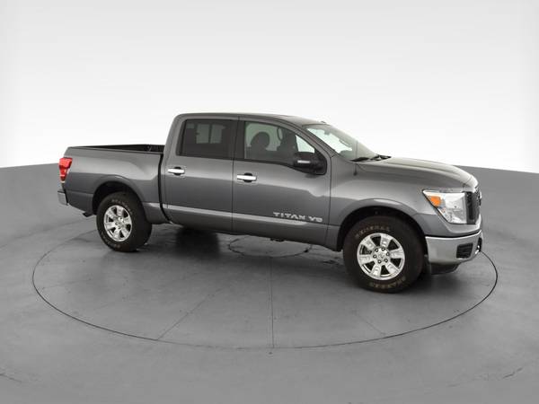 2019 Nissan Titan Crew Cab SV Pickup 4D 5 1/2 ft pickup Gray -... for sale in Washington, District Of Columbia – photo 14