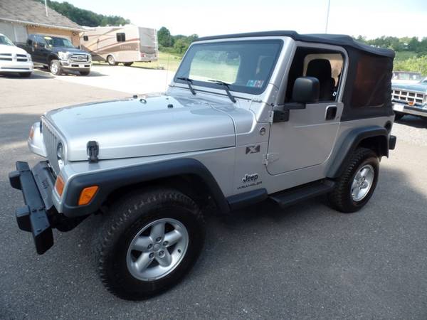 2006 *Jeep* *Wrangler* *2dr X* Bright Silver Metalli for sale in Johnstown , PA – photo 7