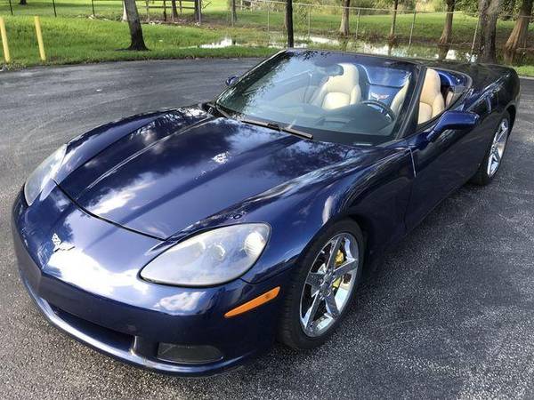 2007 Chevrolet Chevy Corvette Convertible 2D DRIVE TODAY WITH ONLY -... for sale in Miramar, FL – photo 4