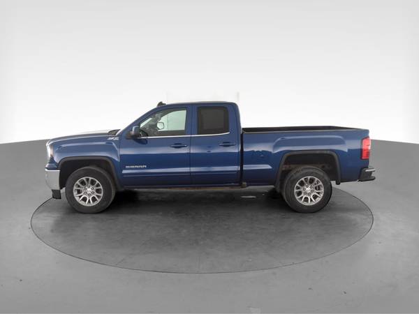 2017 GMC Sierra 1500 Double Cab SLE Pickup 4D 6 1/2 ft pickup Blue -... for sale in Washington, District Of Columbia – photo 5