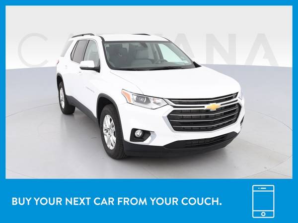 2020 Chevy Chevrolet Traverse LT Sport Utility 4D suv White for sale in Valhalla, NY – photo 12