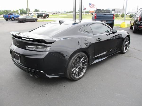 2018 Chevy Chevrolet Camaro ZL1 coupe Black - - by for sale in Goldsboro, NC – photo 7