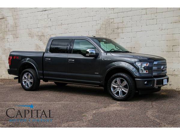 1 Owner '17 Ford F-150 Platinum FX4 4x4 Crew Cab for DIRT CHEAP! for sale in Eau Claire, MN – photo 10