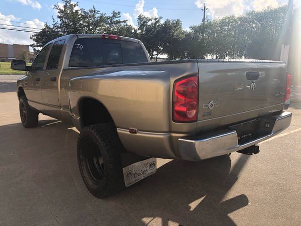 DODGE RAM 3500 DUALLY 4X4--2008--DIESEL 6.7L REV CAM CLEAN TITLE 4X4 ! for sale in Houston, TX – photo 3
