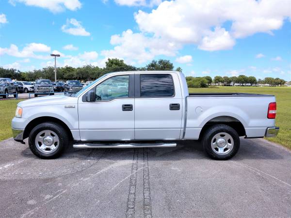 2007 FORD F-150 CREW CAB CLEAN CARFAX 107K MILES $990 DOWN FINANCE ALL for sale in Pompano Beach, FL