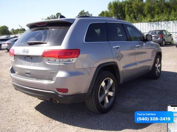 2015 JEEP GRAND CHEROKEE Limited - Call/Text - cars & trucks - by... for sale in Fredericksburg, VA – photo 6