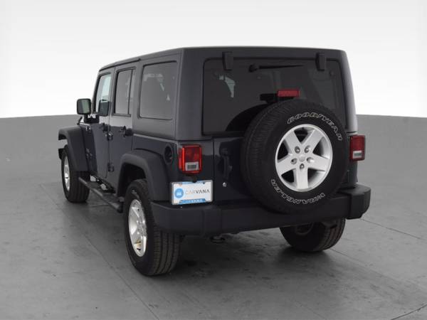 2017 Jeep Wrangler Unlimited Sport S Sport Utility 4D suv Black - -... for sale in Muncie, IN – photo 8