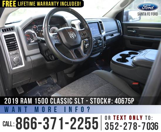 2019 RAM 1500 CLASSIC SLT *** Cruise Control, Flex Fuel, Bluetooth... for sale in Alachua, FL – photo 9