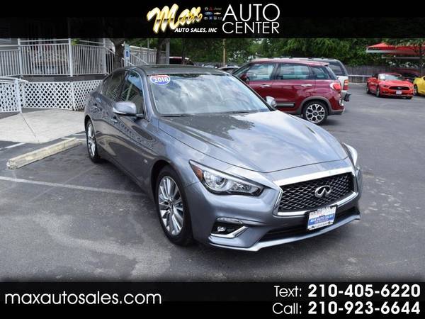 2018 Infiniti Q50 3 0t LUXE AWD - - by dealer for sale in San Antonio, TX – photo 2