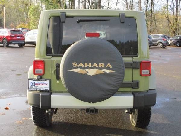 ONLY 20K MILES 2013 Jeep Wrangler 4x4 4WD Unlimited Sahara SUV -... for sale in Shelton, WA – photo 4