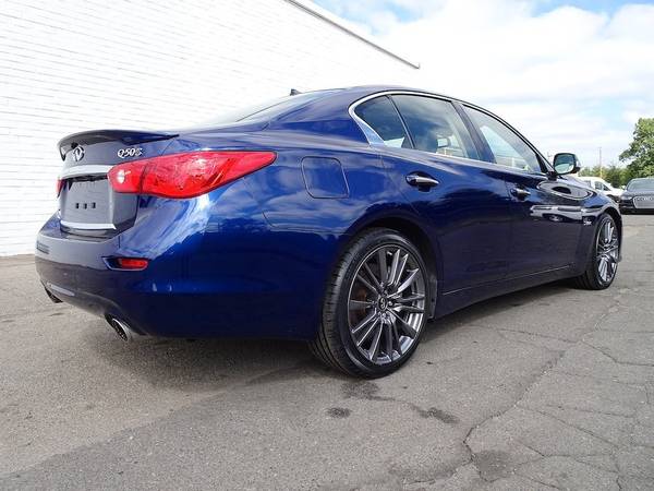 INFINITI Q50 Red Sport 400 Bluetooth Sunroof Read 9525.00 for sale in eastern NC, NC – photo 3