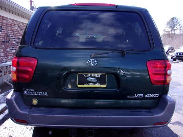 2001 Toyota Sequoia SR5 4x4, 281k Miles, Auto, Green/Tan Leather,... for sale in Franklin, NH – photo 4