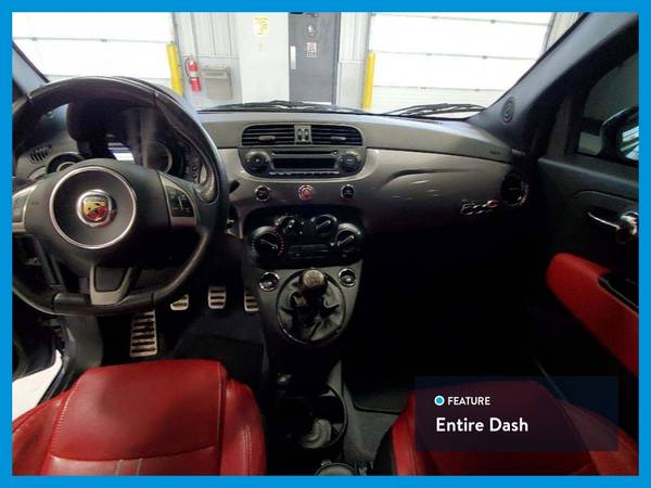 2013 FIAT 500 500c Abarth Cabrio Convertible 2D Convertible Gray for sale in Fort Worth, TX – photo 21