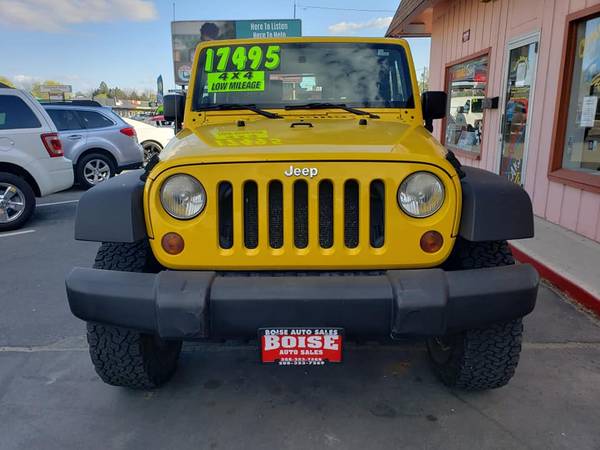 2008 Jeep Wrangler X 4X4 - - by dealer - vehicle for sale in Boise, ID – photo 2