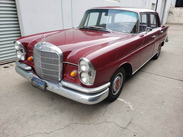 CLASSIC 1964 MERCEDES BENZ 220 220SE SEDAN - cars & trucks - by... for sale in Redwood City, CA – photo 5