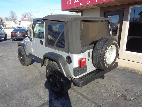 2006 JEEP WRANGLER X 4X4 SOFT TOP 5-SPEED 96K MILES *FINANCING* -... for sale in Rushville, KY – photo 5