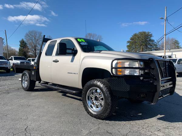 *2008 Chevy Silverado 2500HD 4x4 Ext. Cab Duramax -Hay Bed -Low... for sale in STOKESDALE, NC – photo 3