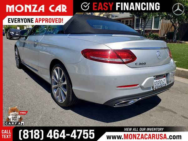 Drive this 2018 Mercedes-Benz C 300 Convertible 3, 000 MILES LIKE NEW for sale in Sherman Oaks, CA – photo 10