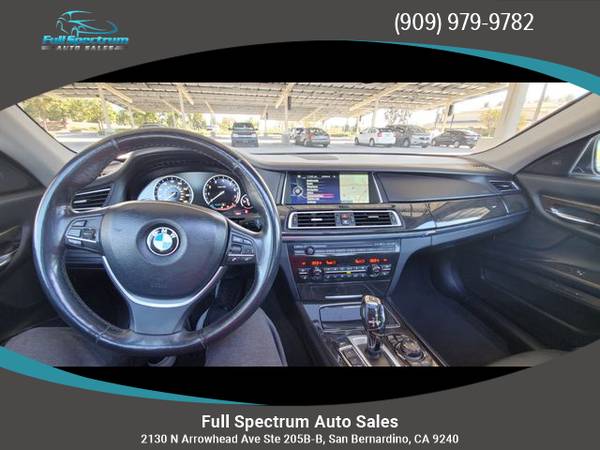 2013 BMW 7 Series THIS IS THE ONE! DON'T MISS OUT! RARE CAR! - cars... for sale in San Bernardino, CA – photo 9