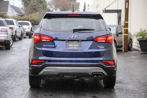 2018 Hyundai Santa Fe Sport 2 4L suv Nightfall Blue for sale in Sacramento , CA – photo 5